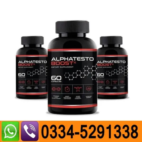 Alpha Testo Boost X Capsules In Pakistan