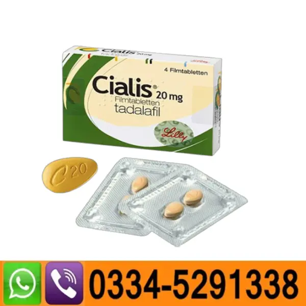 Cialis 20Mg 4 Tablets In Pakistan