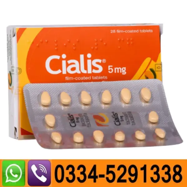 Cialis 5mg 28 Tablets In Pakistan