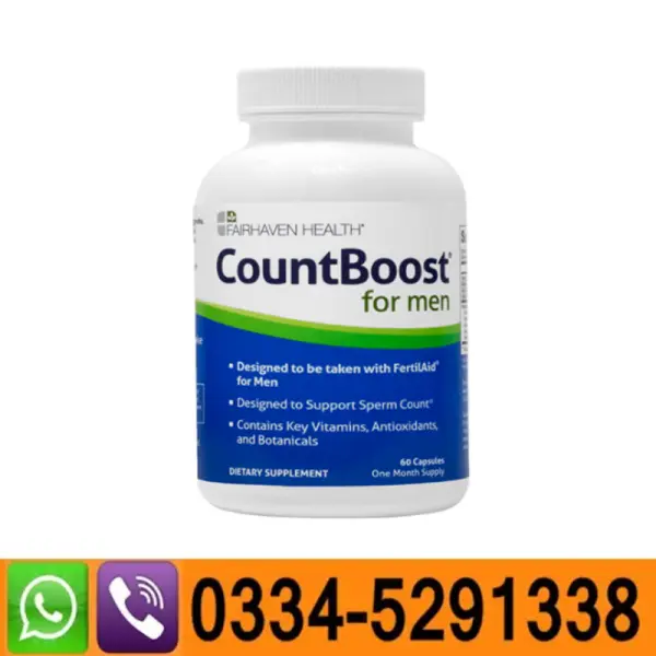 CountBoost Fertility Capsules In Pakistan