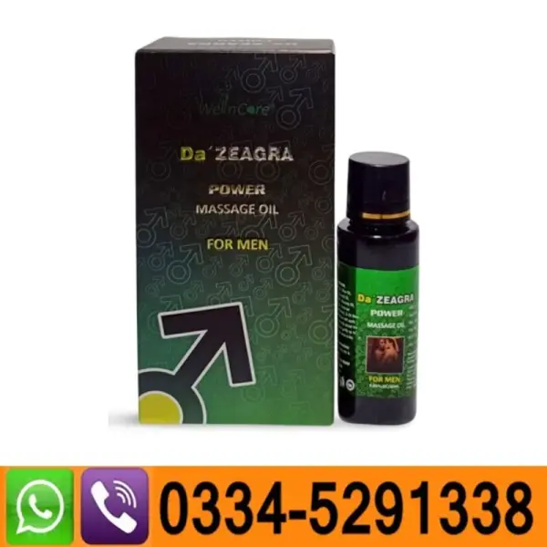 Da Zeagra Power Massage Oil In Pakistan