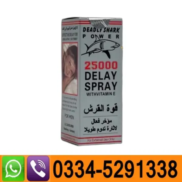 Deadly Shark Power 25000 Delay Spray In Pakistan