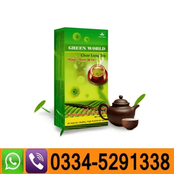 Green World Clear Lung Tea In Pakistan