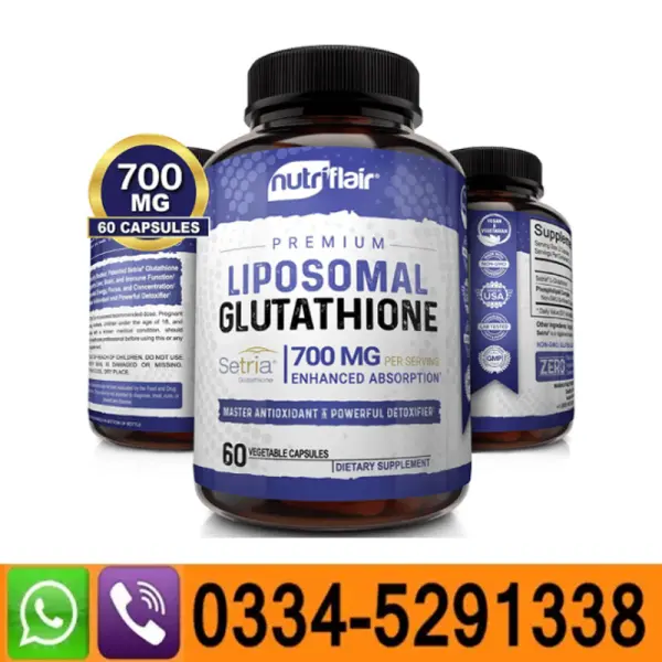 Liposomal Glutathione 700mg In Pakistan