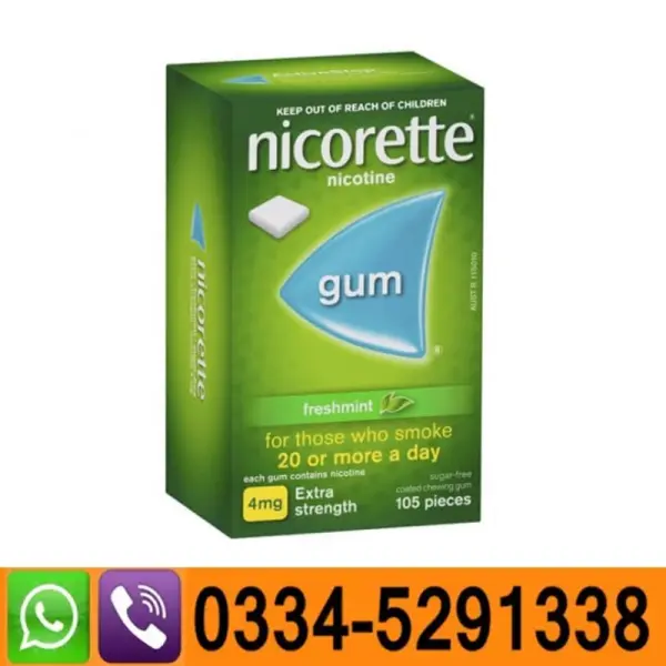 Nicotine Gum 4mg Price In Pakistan