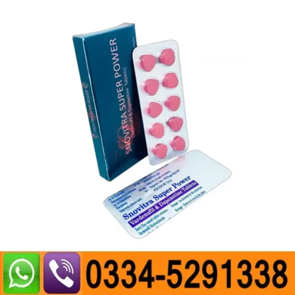 Snovitra Power Tablets In Pakistan