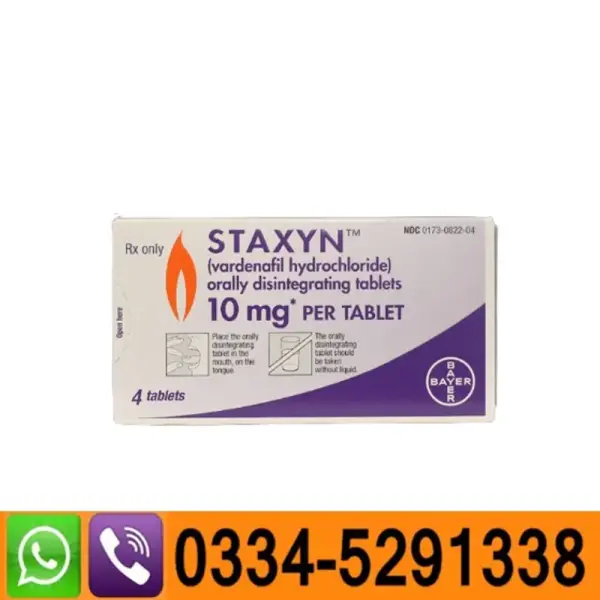 Staxyn Tablets In Pakistan